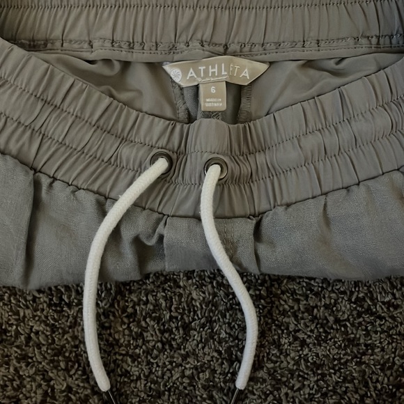 ATHLETA Bali Linen Ankle Cuffed Pants - Picture 4 of 4